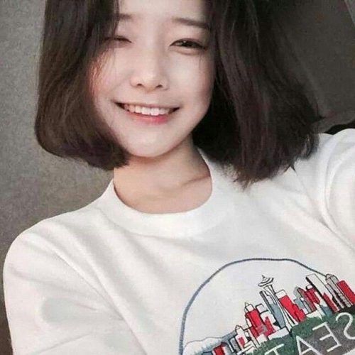 Cute Short White Hairstyles For Korean Girls (Photo 2 of 15)