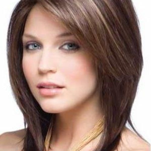 Long Hairstyles Diamond Shaped Faces (Photo 13 of 15)