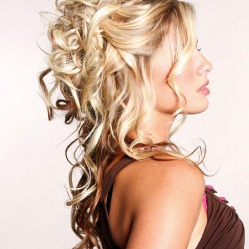 Long Hairstyles Half Up Curls (Photo 15 of 15)