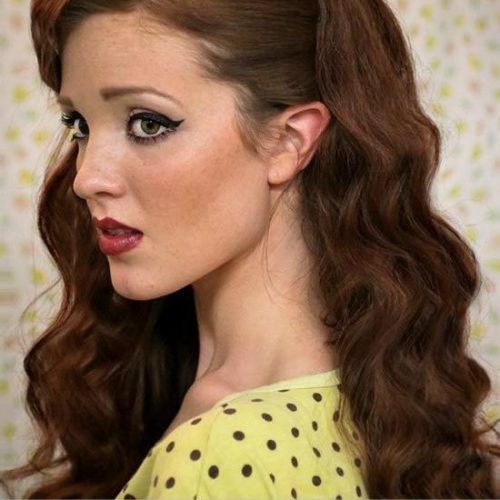 Easy Vintage Hairstyles For Long Hair (Photo 1 of 15)