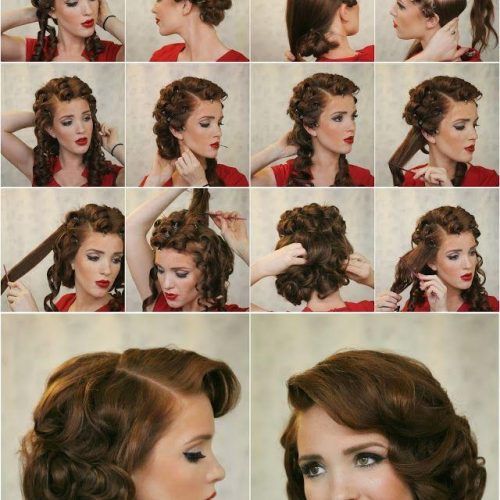 Easy Vintage Hairstyles For Long Hair (Photo 8 of 15)