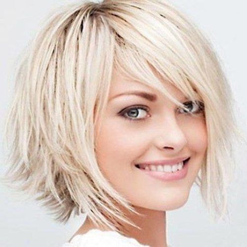 Short Hairstyles For Fine Hair And Fat Face (Photo 5 of 15)
