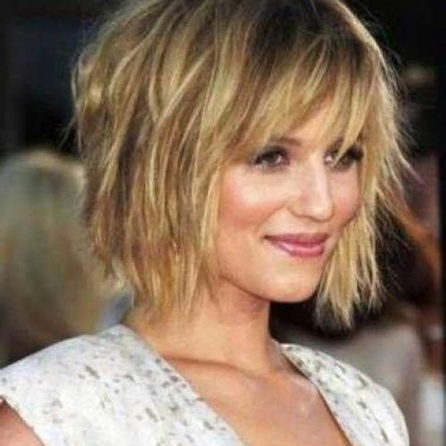 Short Haircuts With Bangs For Fine Hair (Photo 18 of 20)