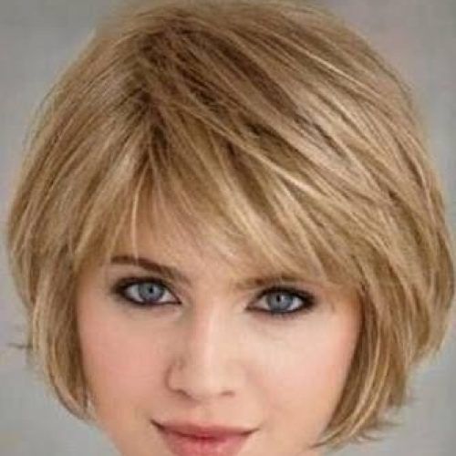 Short Hairstyles For Fine Hair And Fat Face (Photo 3 of 15)