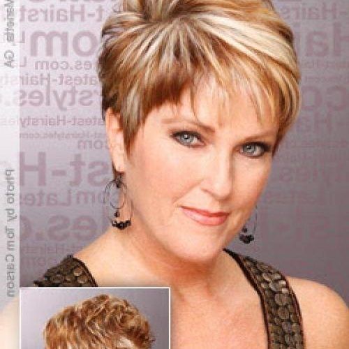 Short Haircuts For Round Face Women (Photo 5 of 15)