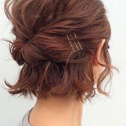 Cute Hairstyles For Short Hair For A Wedding (Photo 12 of 15)