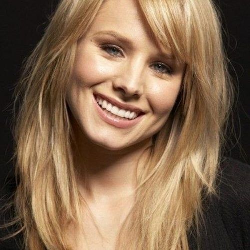 Long Hairstyles Layered With Side Bangs (Photo 8 of 15)