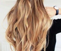 15 Best Collection of Long Hairstyles Half Up Half Down