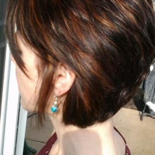 Short Haircuts With Red And Blonde Highlights (Photo 11 of 20)