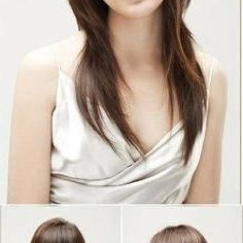 Long Straight Japanese Hairstyles (Photo 3 of 15)