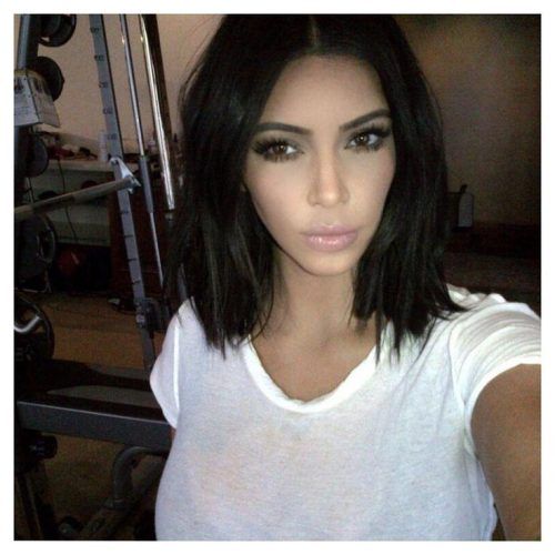 Kim Kardashian Short Hairstyles (Photo 14 of 15)