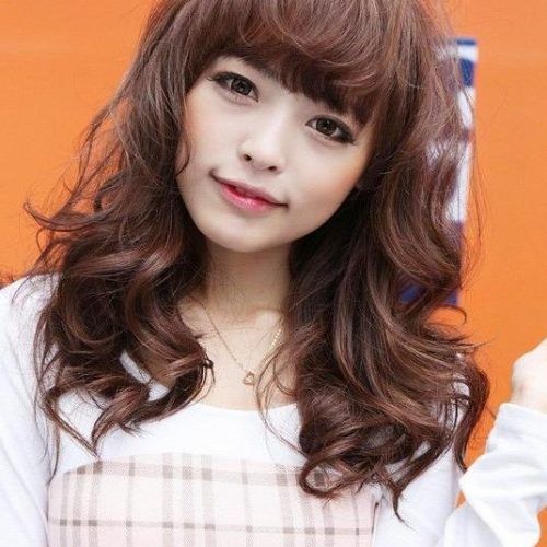 Cute Korean Hairstyles For Girls With Long Hair (Photo 7 of 15)