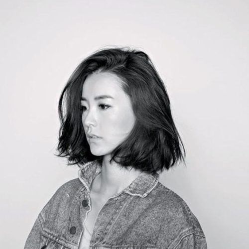 Cute Short White Hairstyles For Korean Girls (Photo 10 of 15)