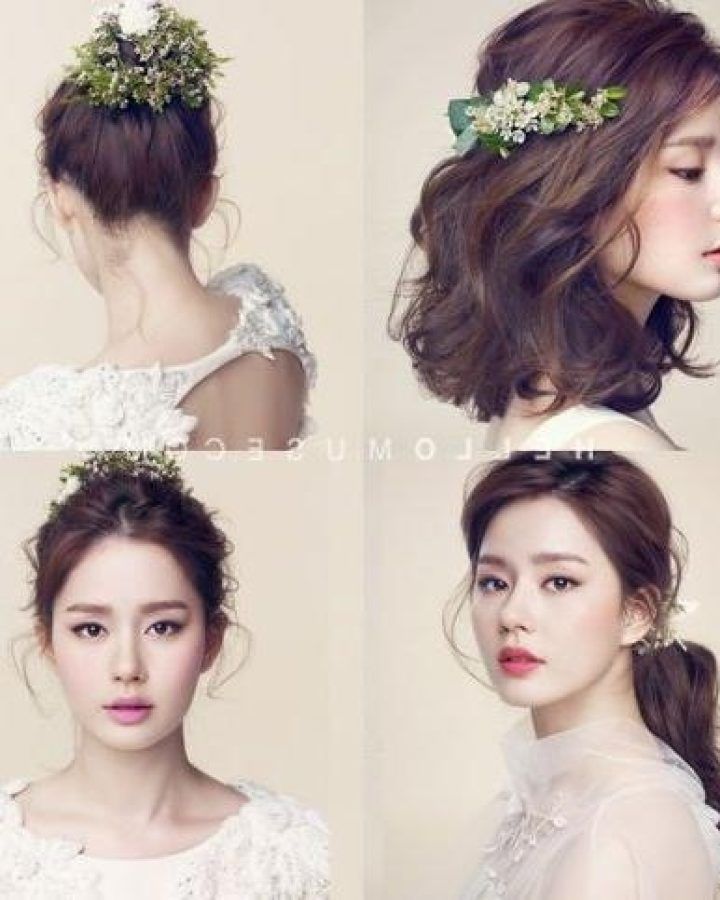 20 Collection of Korean Hairstyles for Wedding