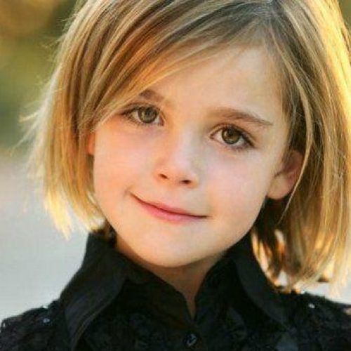 Young Girl Short Hairstyles (Photo 1 of 15)