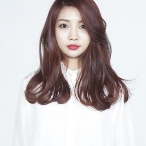 Korean Hairstyles For Long Hair (Photo 4 of 20)
