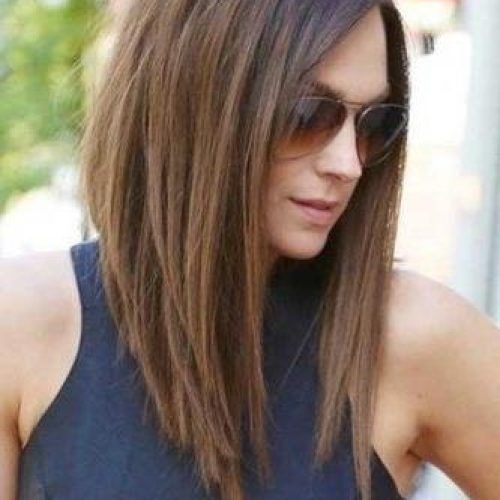 Long Bob Hairstyles With Bangs (Photo 7 of 15)