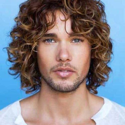 Men Long Curly Hairstyles (Photo 14 of 15)