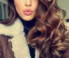 15 Best Collection of Curled Long Hair Styles