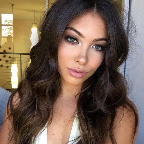 Long Hairstyles For Dark Hair (Photo 2 of 15)