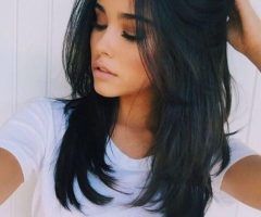 15 Ideas of Black Long Layered Hairstyles
