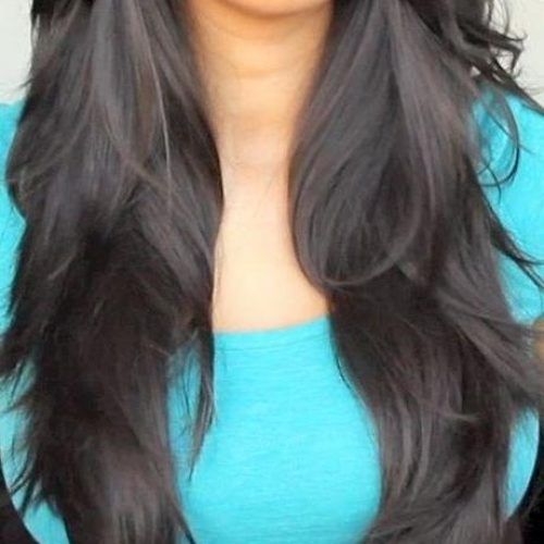 Long Layered Black Hairstyles (Photo 9 of 15)