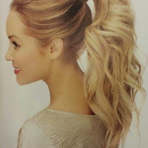 Long Hairstyles In A Ponytail (Photo 3 of 15)