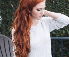 2024 Popular Long Hairstyles Redheads