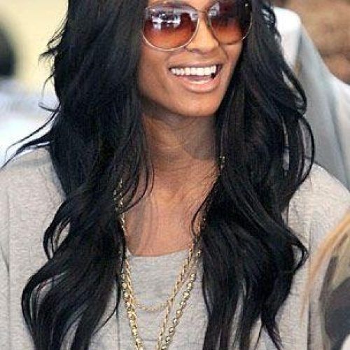Black Long Layered Hairstyles (Photo 13 of 15)