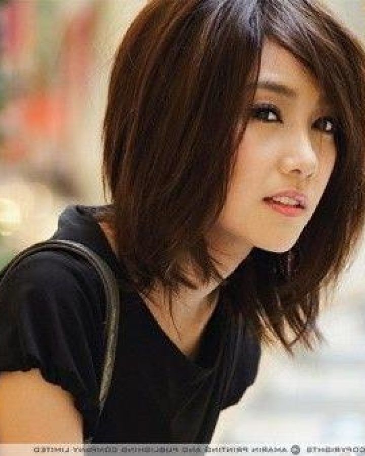 20 Best Collection of Medium Length Asian Hairstyles