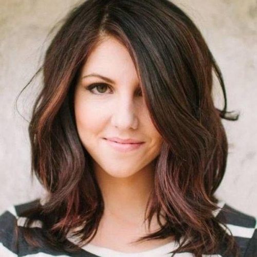 Short Medium Hairstyles For Thick Hair (Photo 14 of 15)