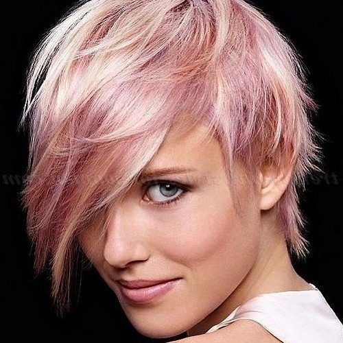 Pink Short Haircuts (Photo 8 of 20)