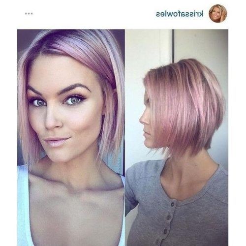 Pink Short Hairstyles (Photo 1 of 20)