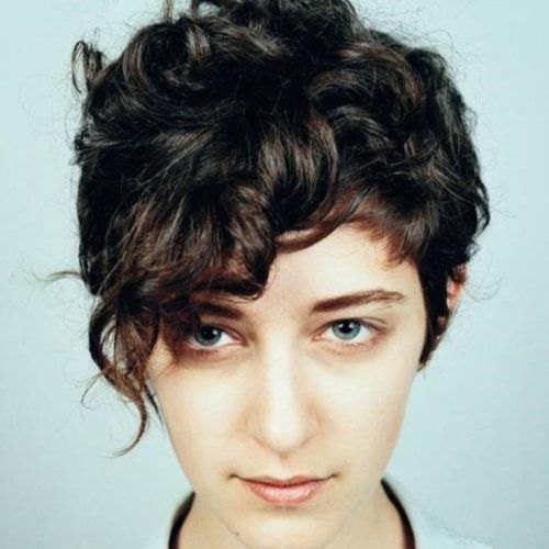 Edgy Short Curly Haircuts (Photo 7 of 15)