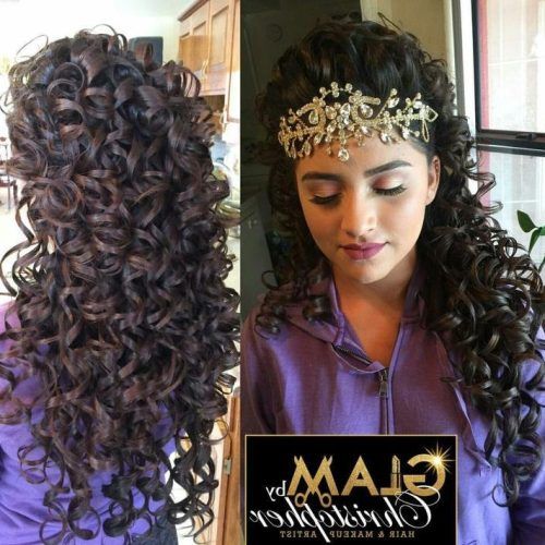 Long Hair Quinceanera Hairstyles (Photo 13 of 15)