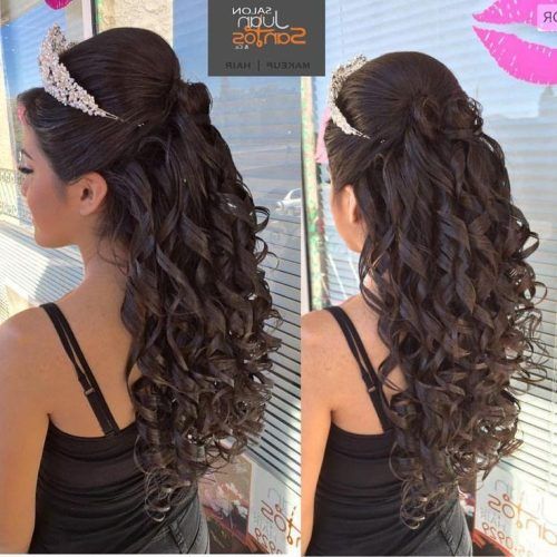 Long Hair Quinceanera Hairstyles (Photo 3 of 15)