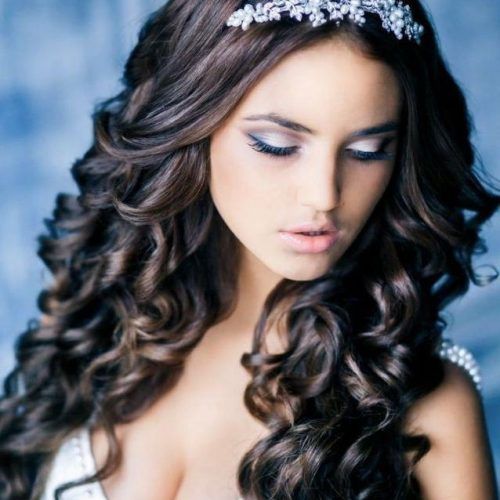 Long Hair Quinceanera Hairstyles (Photo 1 of 15)