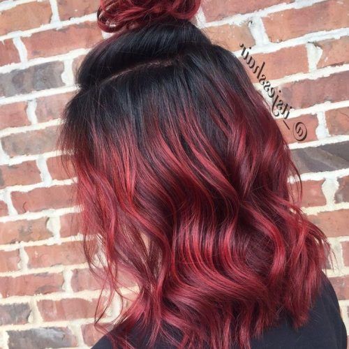 Long Hairstyles Red Ombre (Photo 5 of 15)