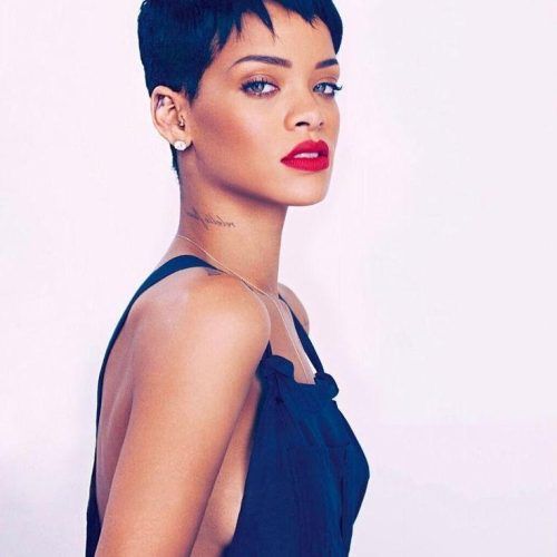 Rihanna Pixie Haircuts (Photo 3 of 20)