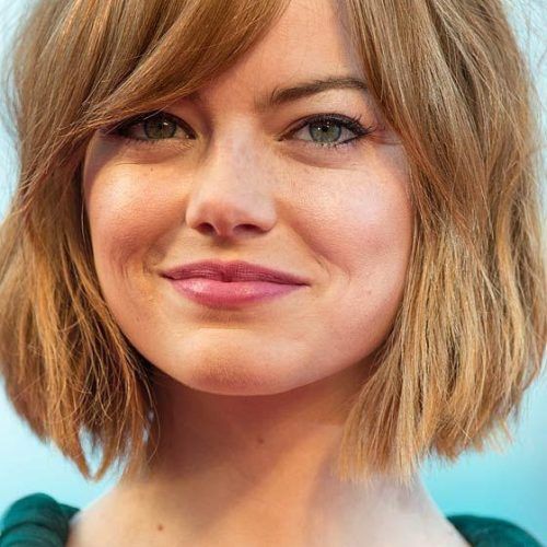 Short Hairstyles With Bangs For Round Face (Photo 3 of 20)