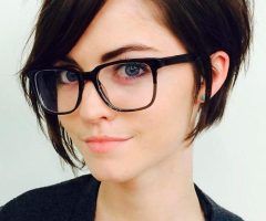 20 Best Collection of Short Hairstyles for Round Faces and Glasses