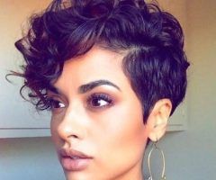 15 Inspirations Short Hairstyles for Ladies with Curly Hair