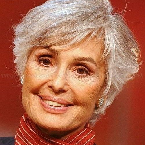 Short Haircuts For Grey Haired Woman (Photo 7 of 20)