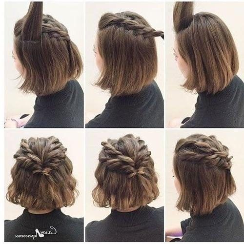Updo Short Hairstyles (Photo 12 of 20)