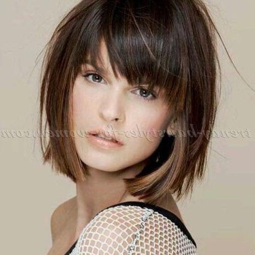 Short To Medium Hairstyles With Bangs (Photo 12 of 15)
