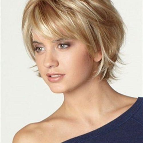 Short Haircuts With Bangs And Layers (Photo 1 of 20)
