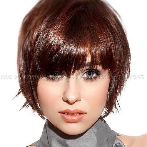 Ladies Short Hairstyles With Fringe (Photo 4 of 20)