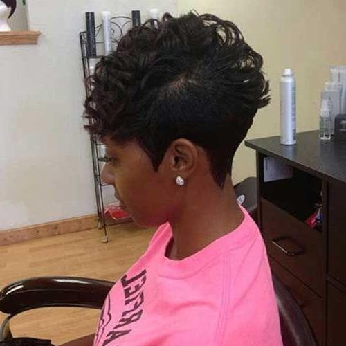 Mohawk Short Hairstyles For Black Women (Photo 5 of 20)