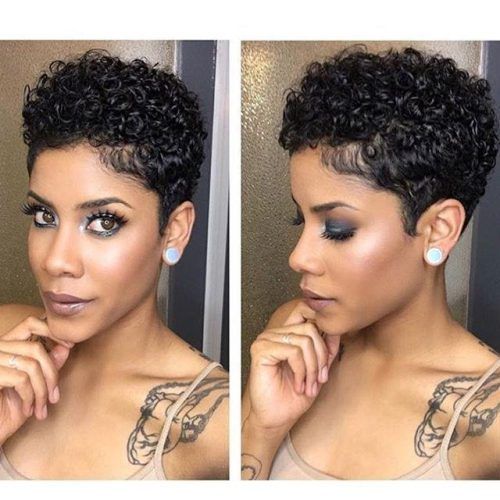 Short Haircuts For Natural Hair Black Women (Photo 13 of 20)