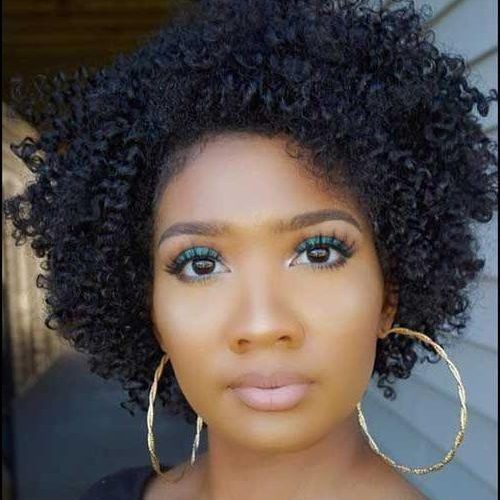 Short Haircuts For Naturally Curly Black Hair (Photo 9 of 20)